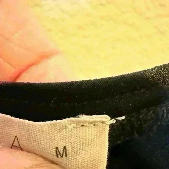 ILLA ILLA Women’s Slip Dress Sz M Black V-neck Mini Y2K Little Black Dress - Picture 4 of 10